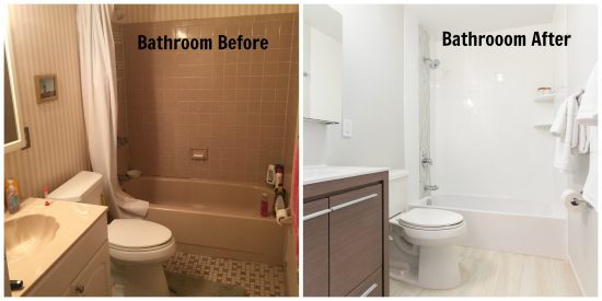 Jersey City NJ Historic Apartment Renovation Bathroom Before and After 2016