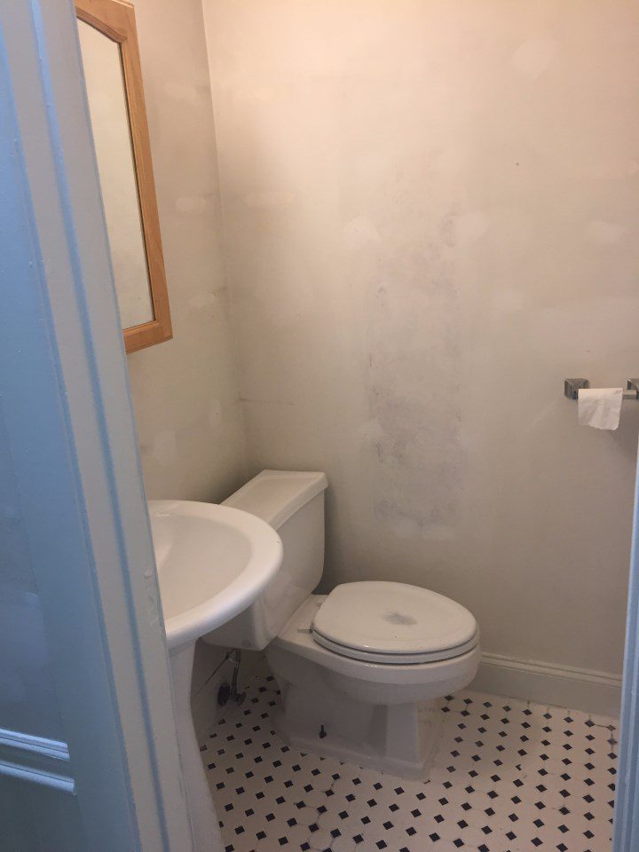 Apartment Remodel Downtown Jersey City Time for Transformation Bathroom Before 04