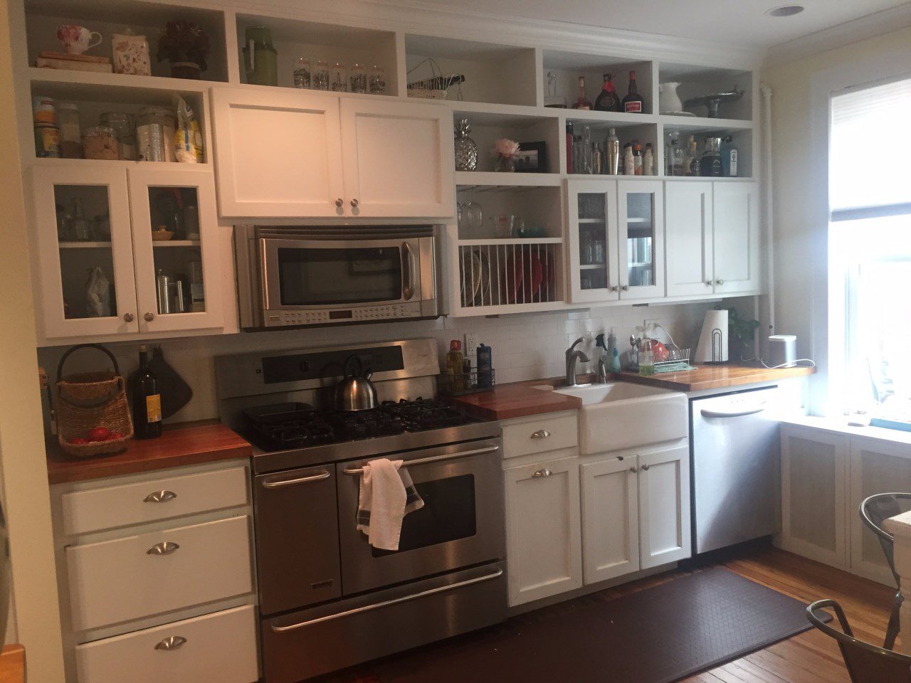 Historic District Brownstone Remodel Project In Process History Revitalized Kitchen Before 02